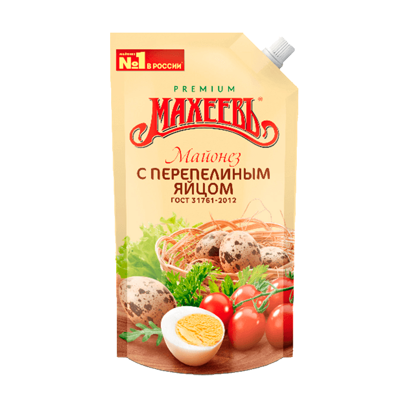 Майонез Махеевъ с перепелиным яйцом 380 г