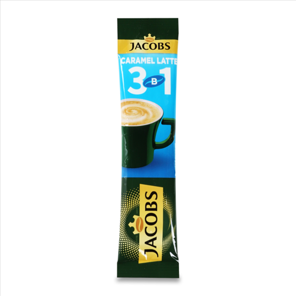 Кофе Jacobs 3в1 Latte Caramel 13 г