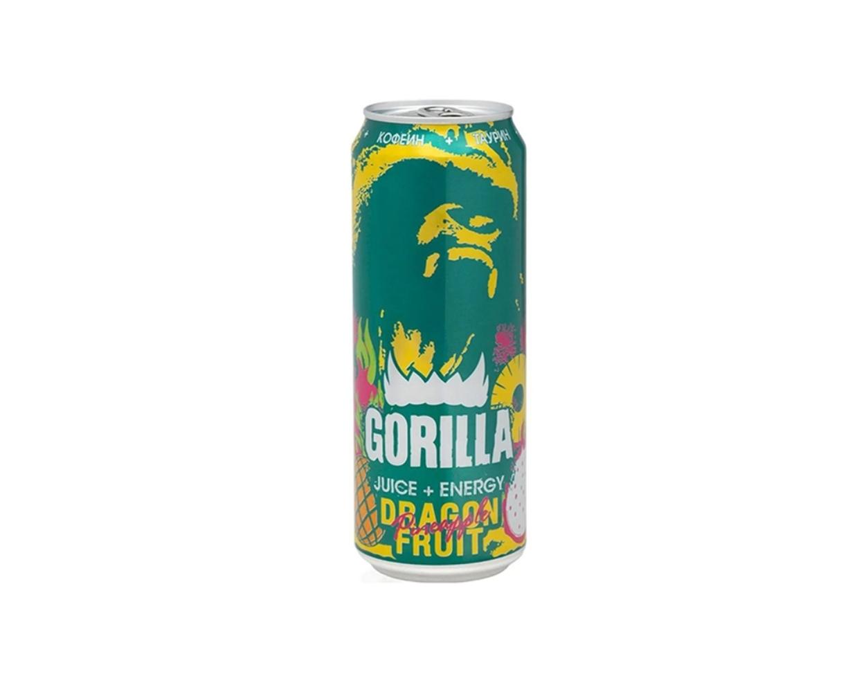 Энергетический напиток Gorilla Pineapple Dragon Fruits