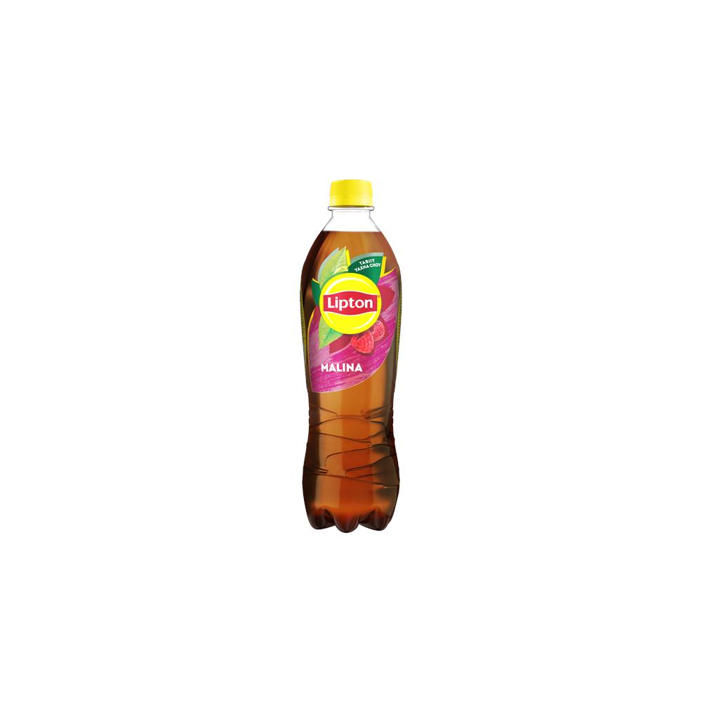 Холодный чай Lipton черный, малина 500 мл