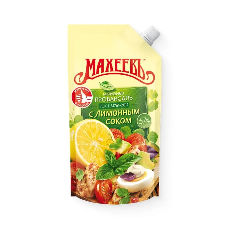 Майонез Махеевъ провансаль с лимонным соком