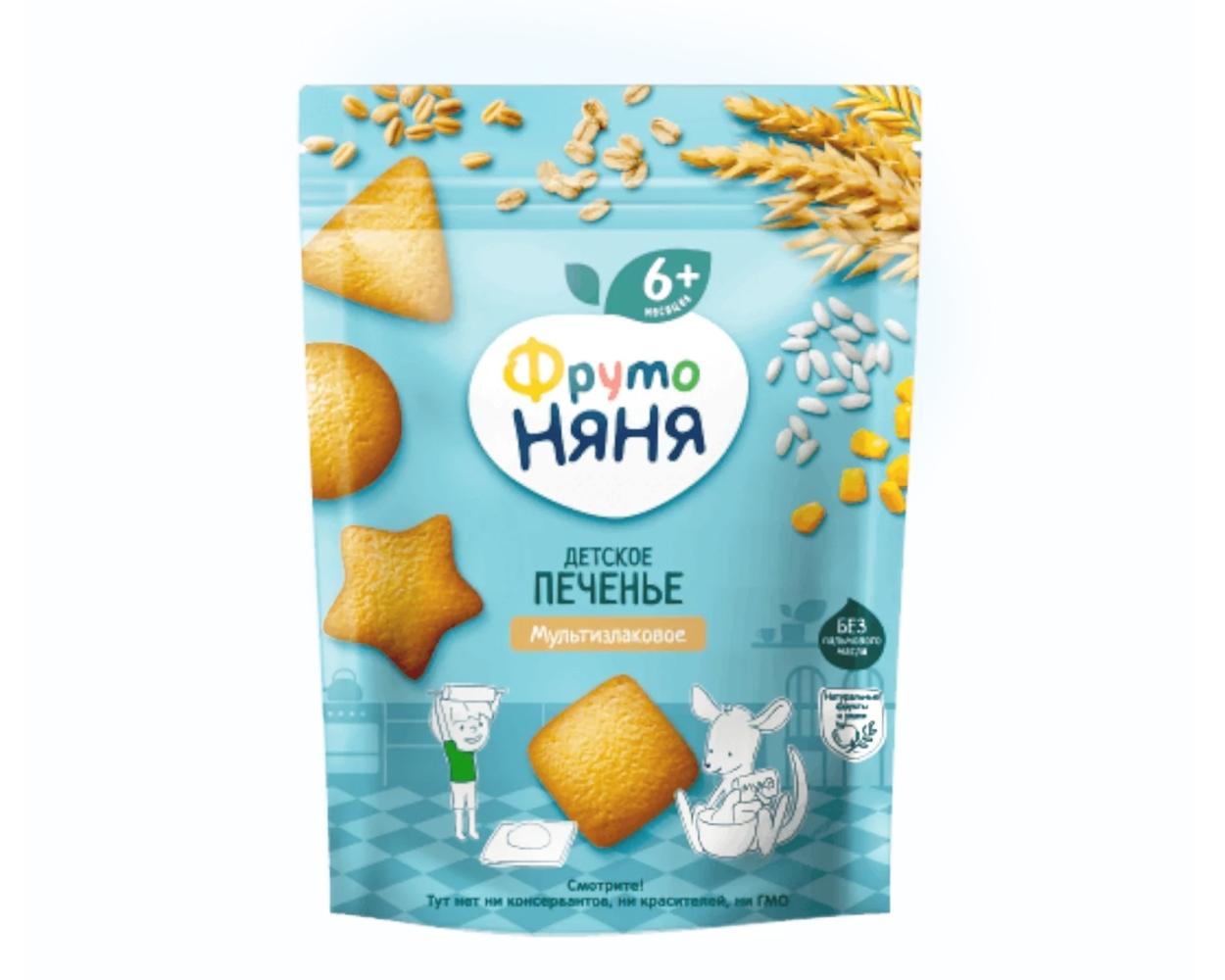 Печенье ФрутоНяня мультизлаковое