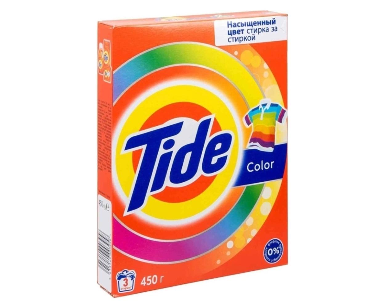 Стиральный порошок Tide Color насыщенный цвет 450 г