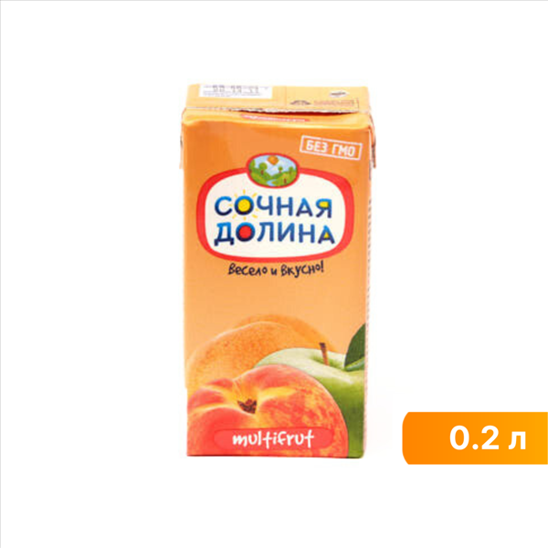 Сок Сочная долина мультифрукт