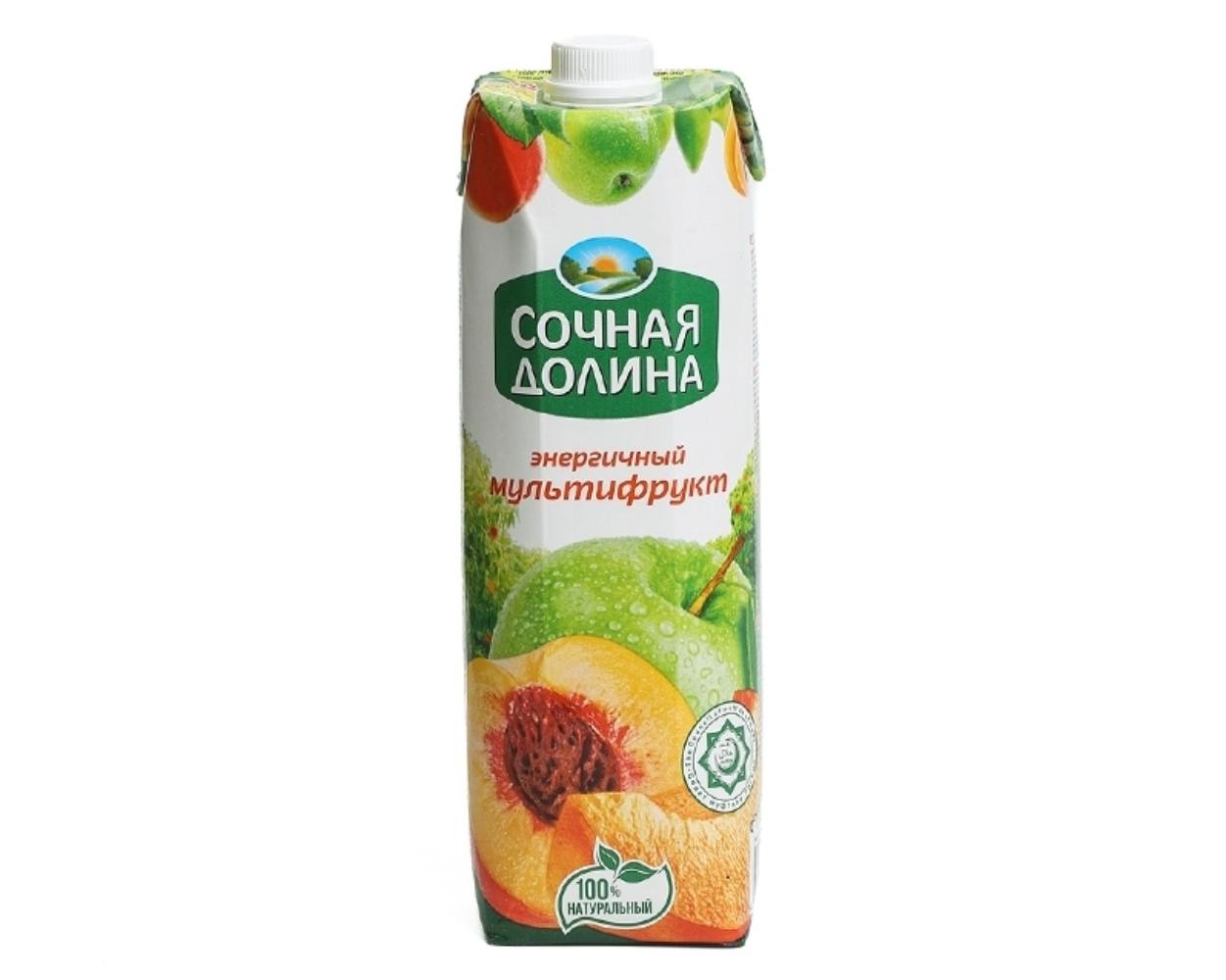 Сок Сочная долина мультифрукт 1000 мл