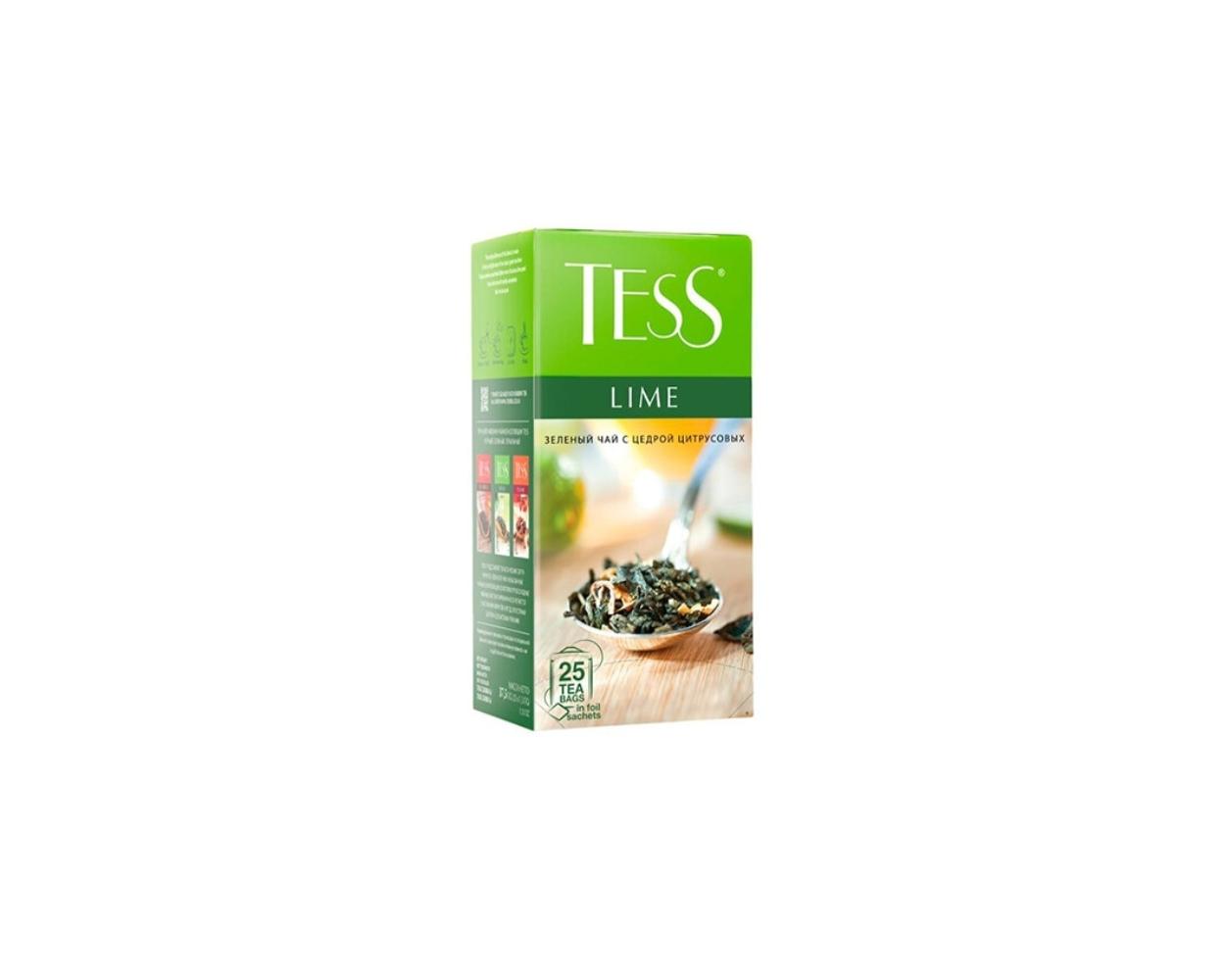 Чай Tess Lime 25 пакетиков
