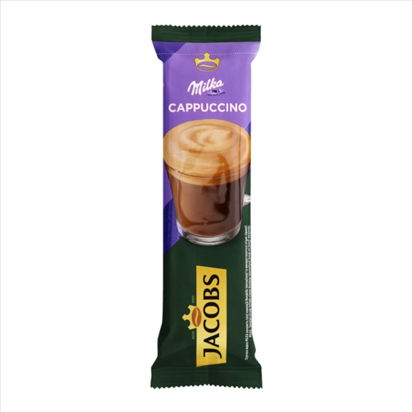Кофе Jacobs 3в1 Milka Cappuccino