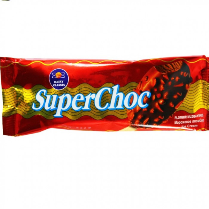 Мороженое Super Choc шоколадное