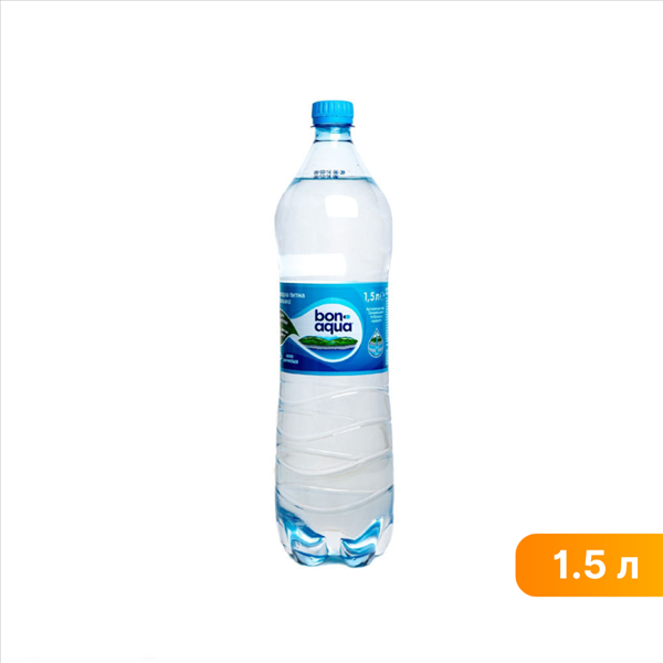 Минеральная вода BonAqua негазированная 1500 мл