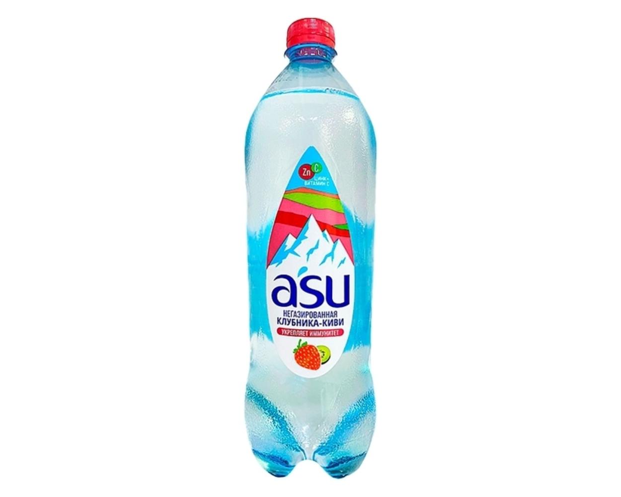 Вода Asu негазированная, клубника-киви