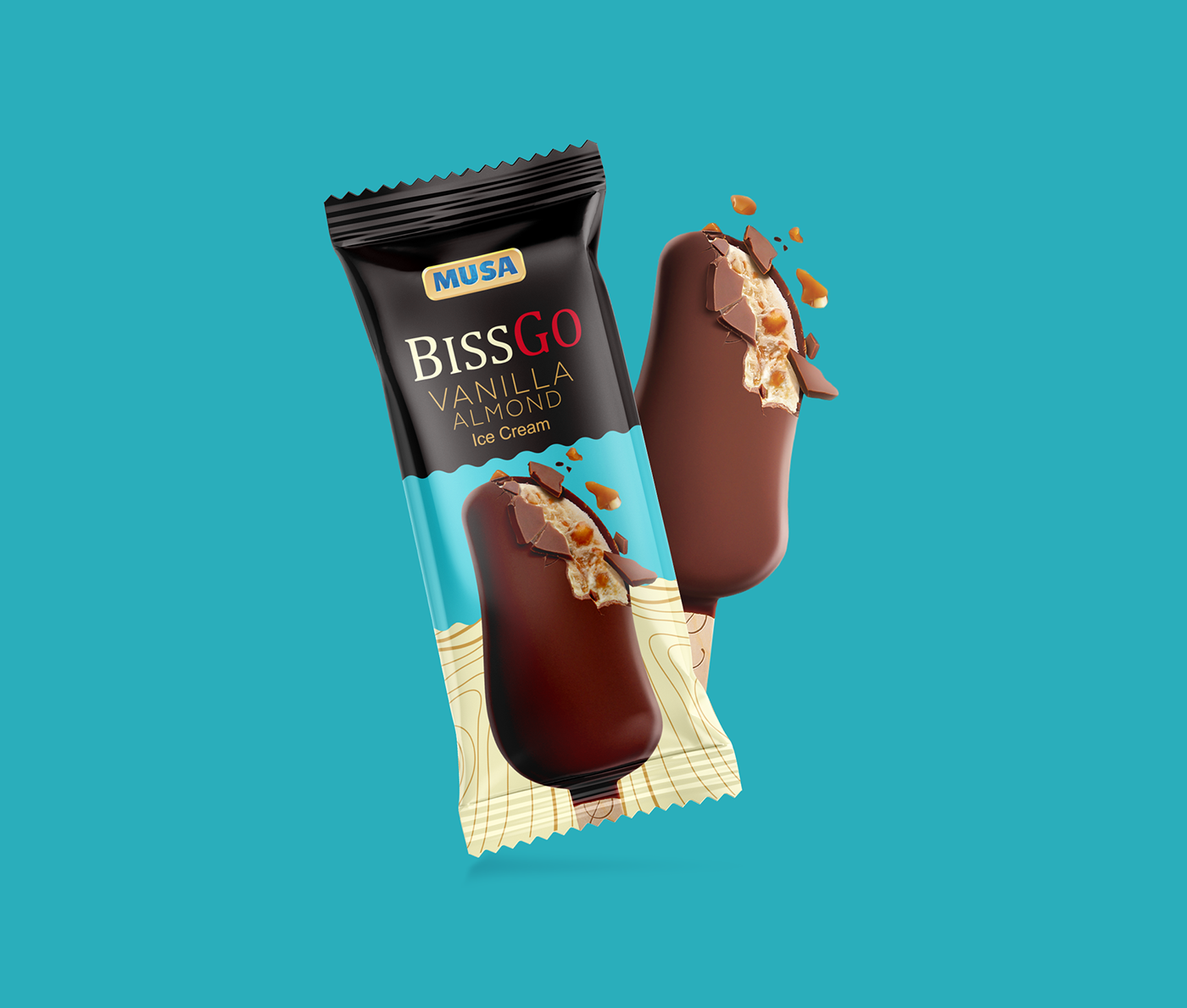 Мороженое Musa Bissgo Almond