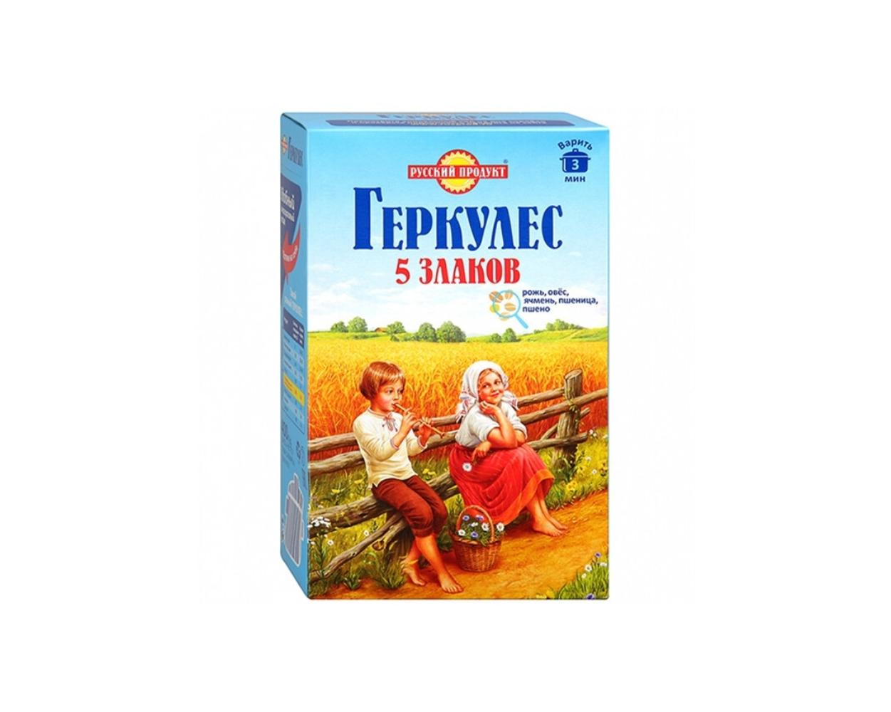Каша Геркулес 5 злаков