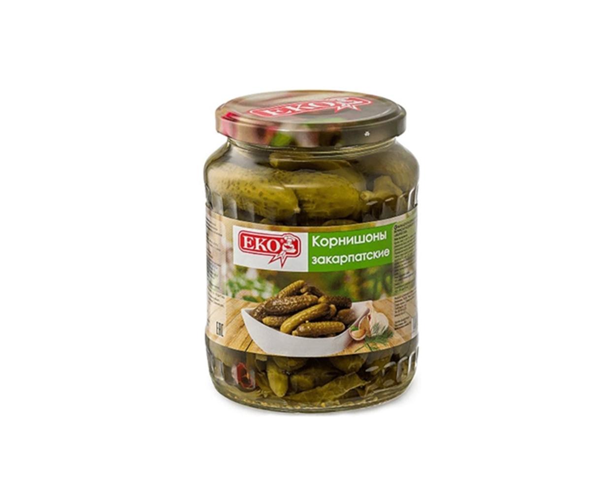 Корнишоны Еко закарпатские, маринованные
