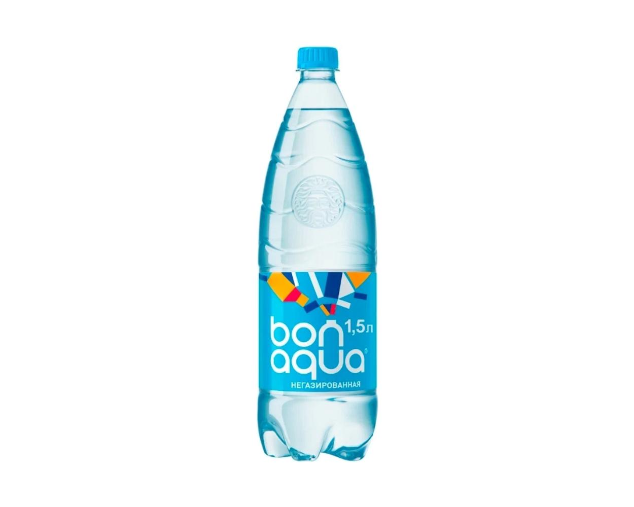 Вода Bon Aqua негазированная 1500 мл