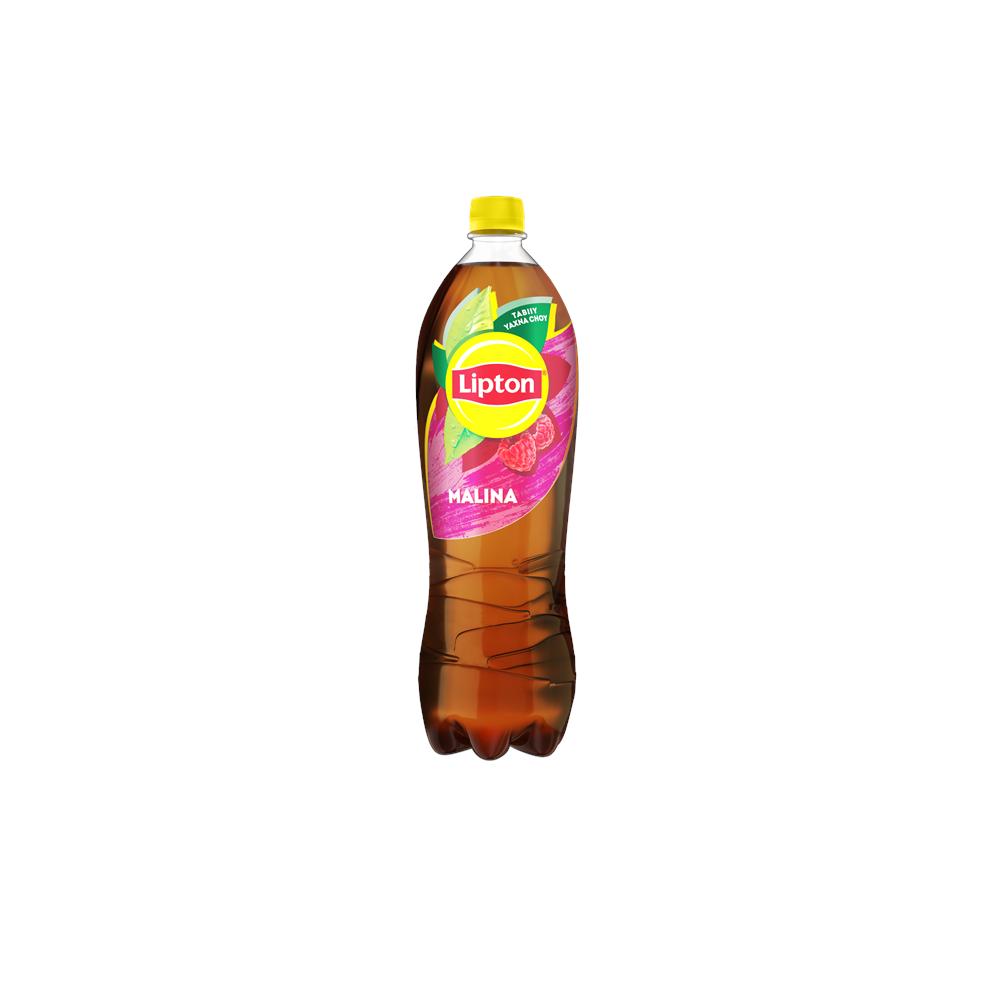 Холодный чай Lipton черный, малина 1 л