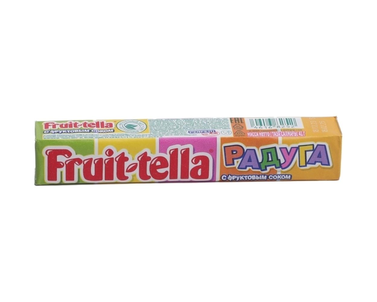 Жевательная конфета Fruit-Tella радуга, ананас