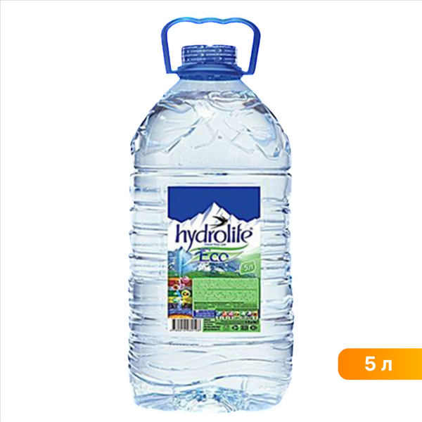 Вода Hydrolife без газа 5000 мл