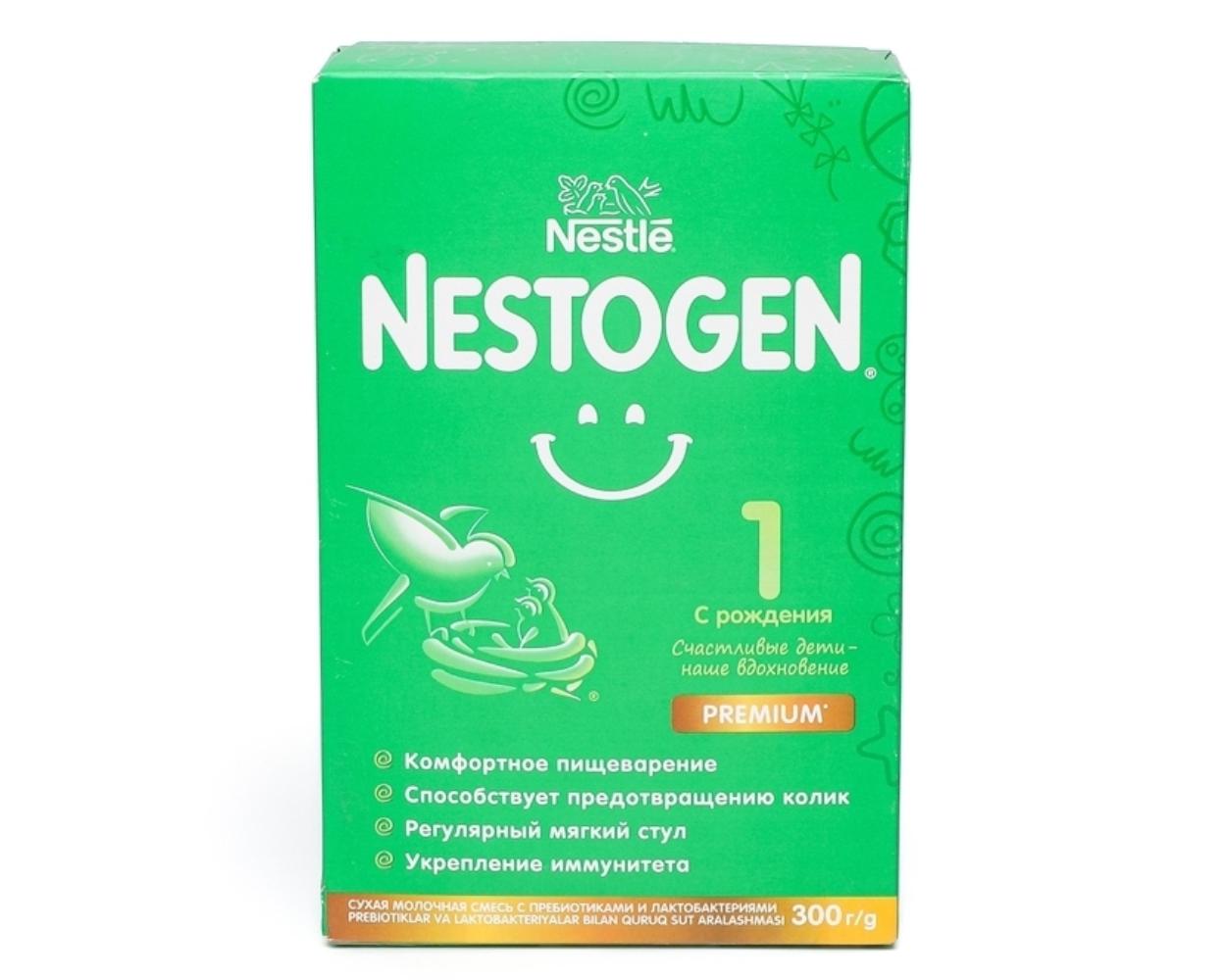 Сухая молочная смесь Nestogen 1, с рождения, 300 г